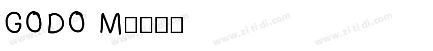 GODO M字体转换